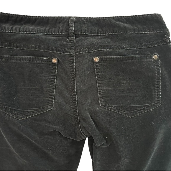 Free People Black Corduroy Skinny Jeans - Size 28 - Picture 4 of 5